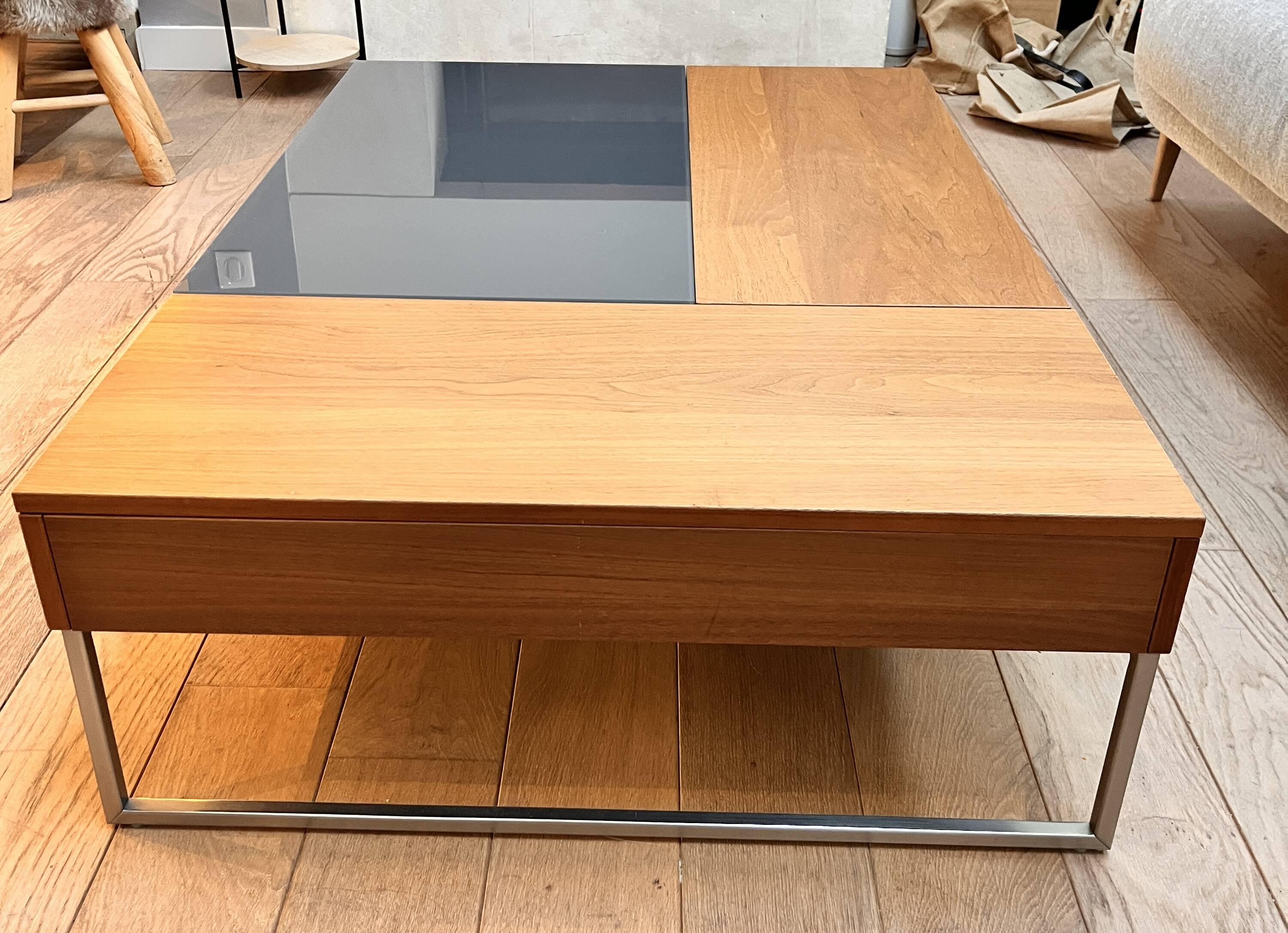 Table basse BoConcept avec rangements