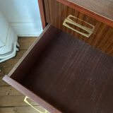 Commode vintage 4 tiroirs années 60