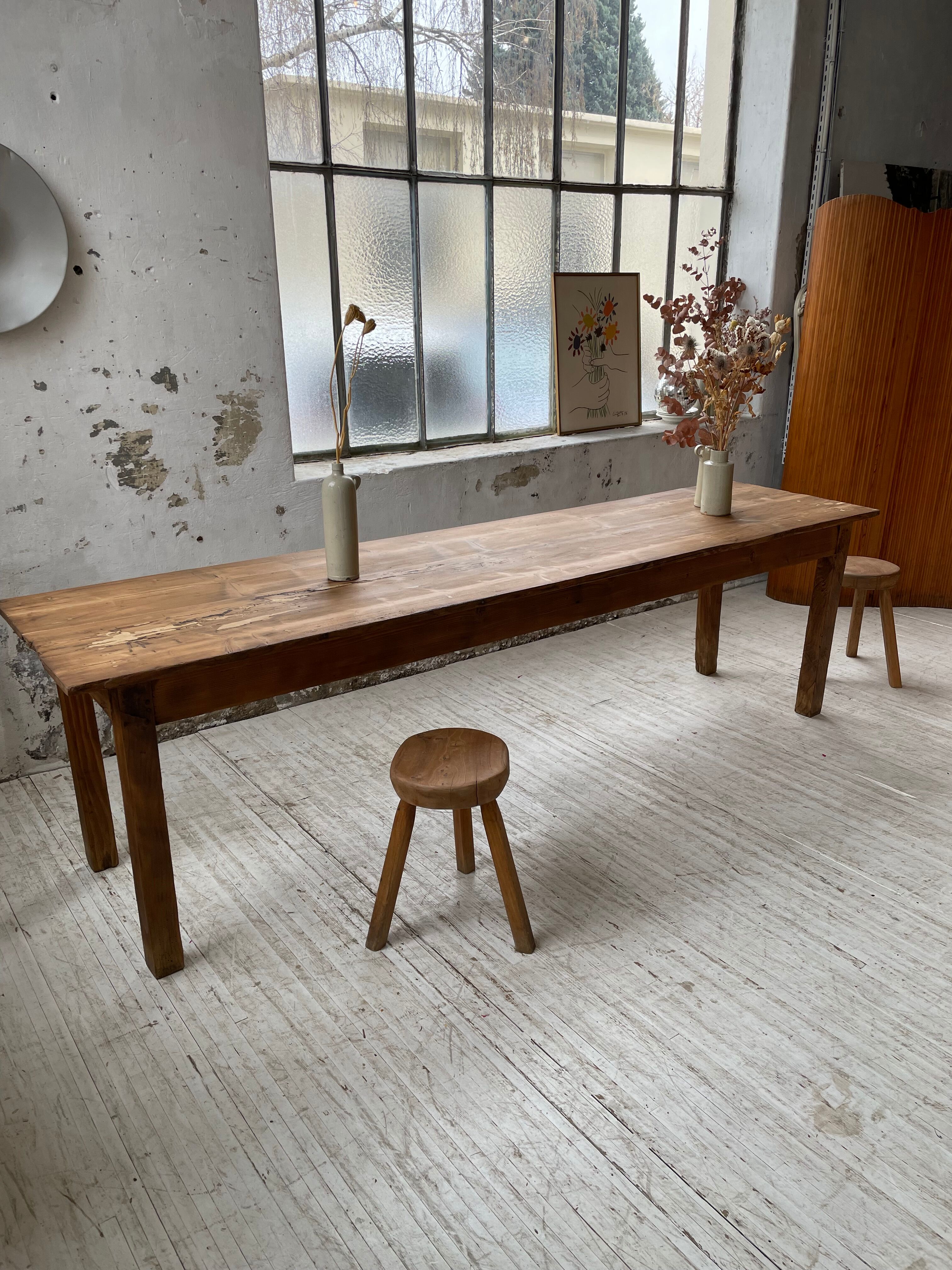 Pine farm table XL 260cm