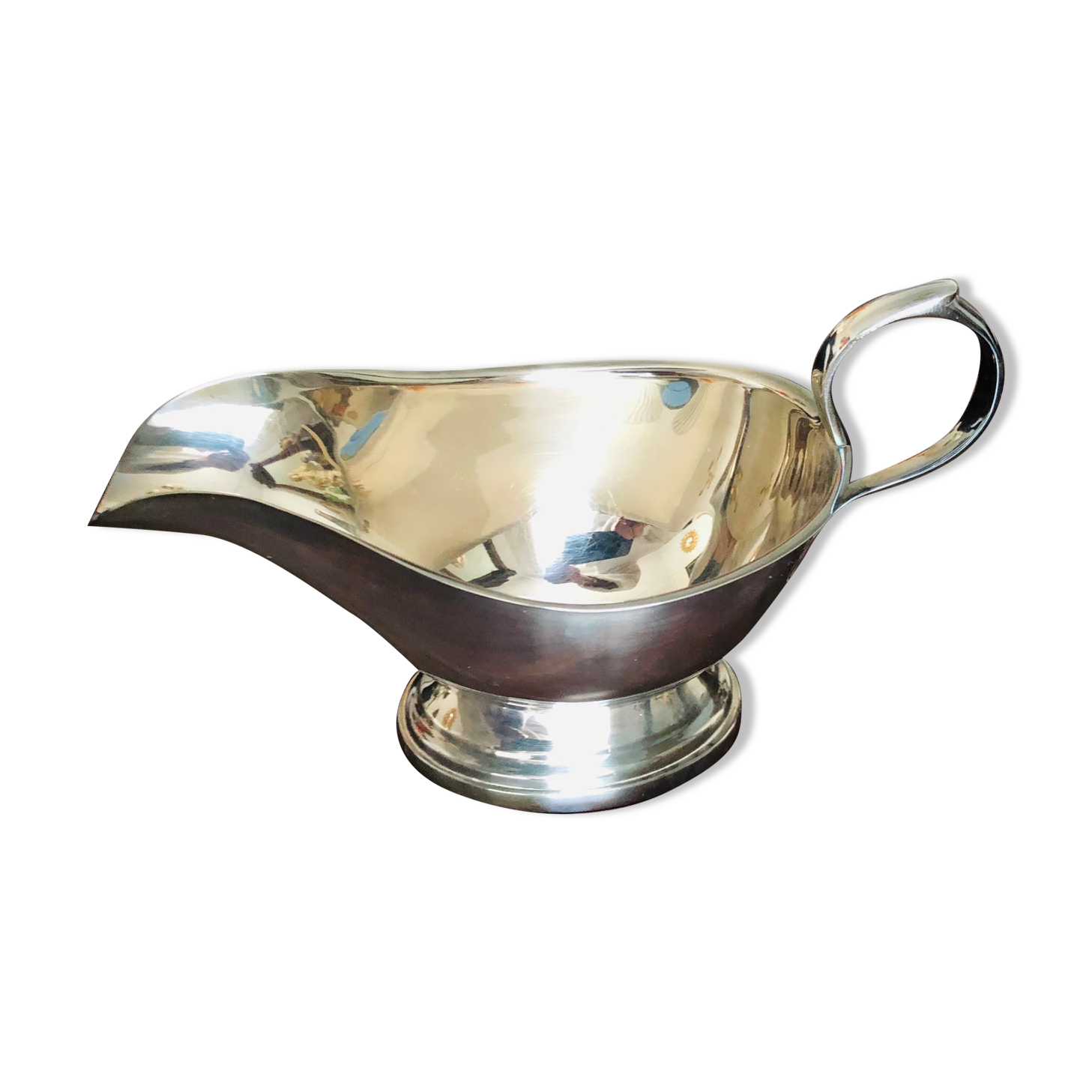 Ercuis silver metal sausage