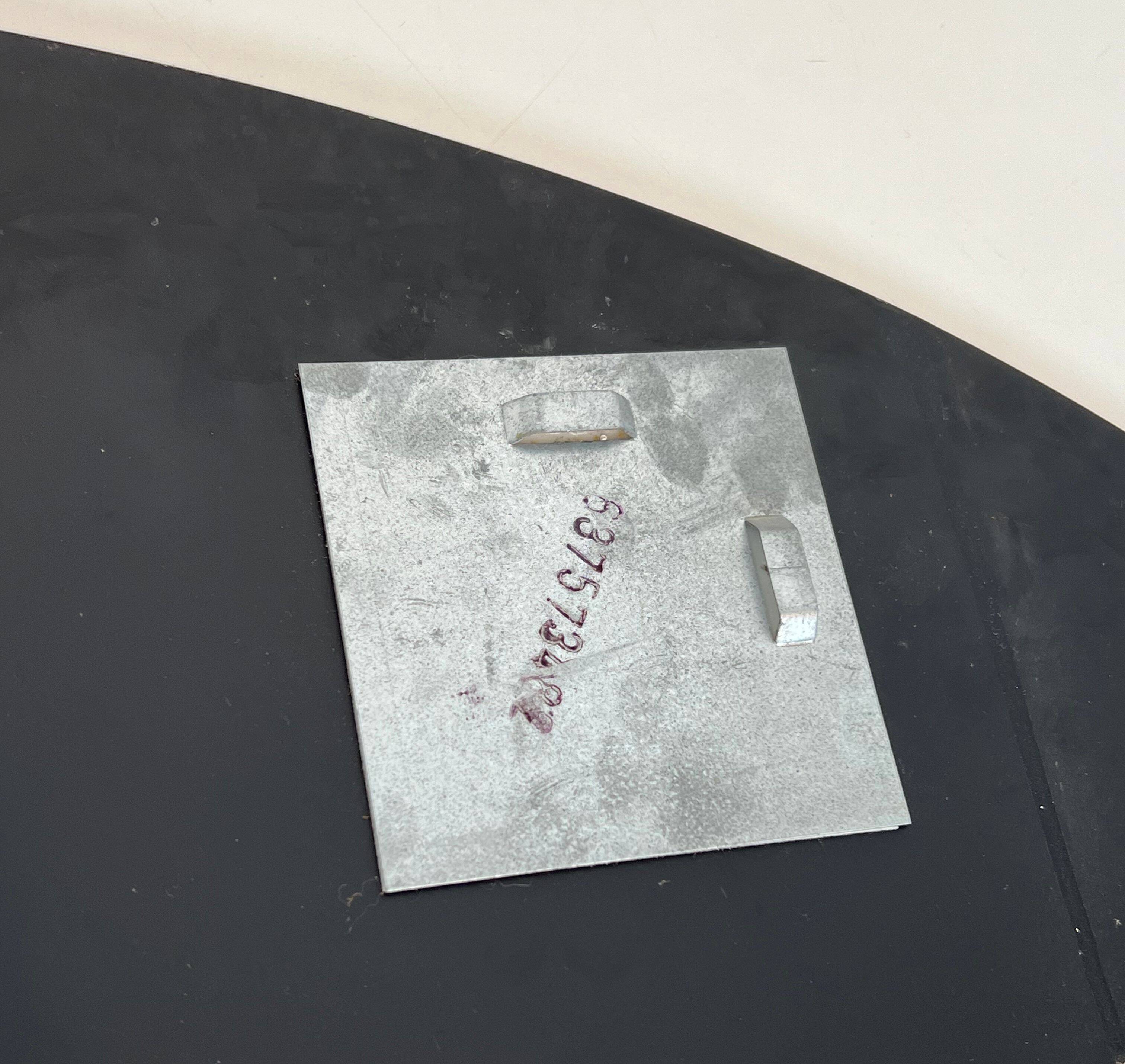 Miroir ovale de Fontana Arte, vers 1970