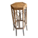 Rattan bar stool