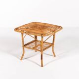 1970's Italian Design Rattan Indoor/Outdoor Set