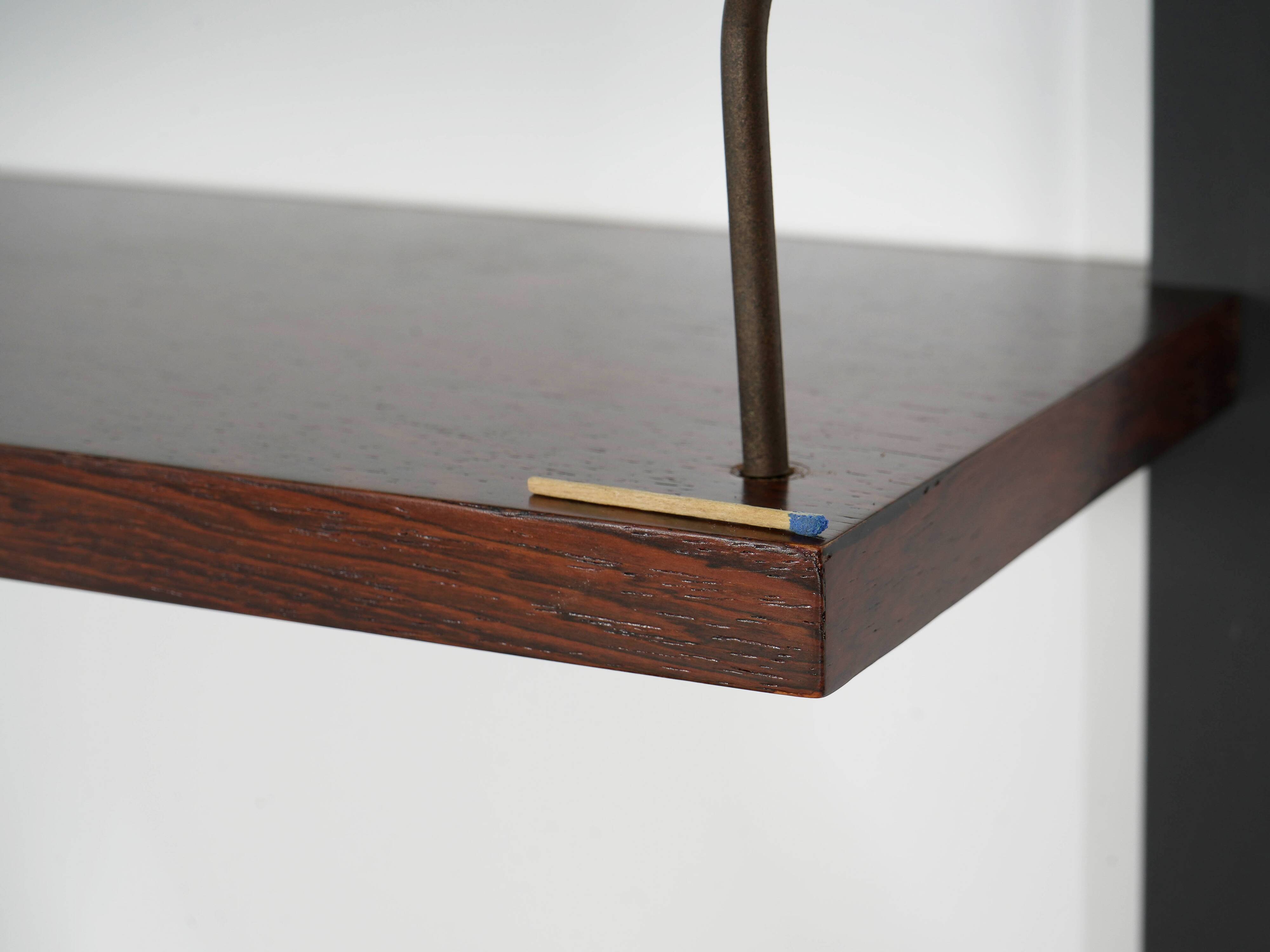 PS System Modular Shelving, Rosewood Veneer, Danish, 1960s
