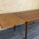 1960s 1970s Teak Extendable Dining Table Made in Denmark Danish Design