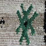 Petit tapis azilal artisanat berbère coloré