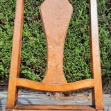 Oval table in cherry and zebrano