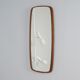 Danish wall mirror in teak, 1960s
