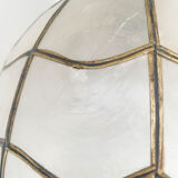 Mother-of-pearl and brass suspension