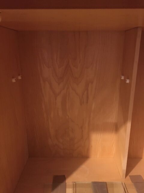 Scandinavian high sideboard