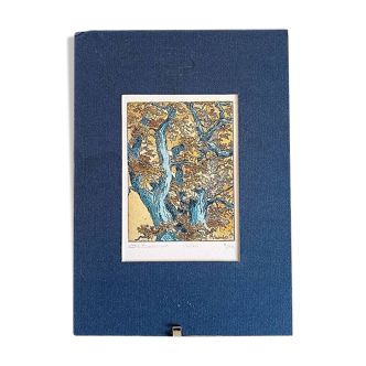 Etching - Christine Delessert - 11.8 x 9 cm - Lyonnaise school - justified 9/50