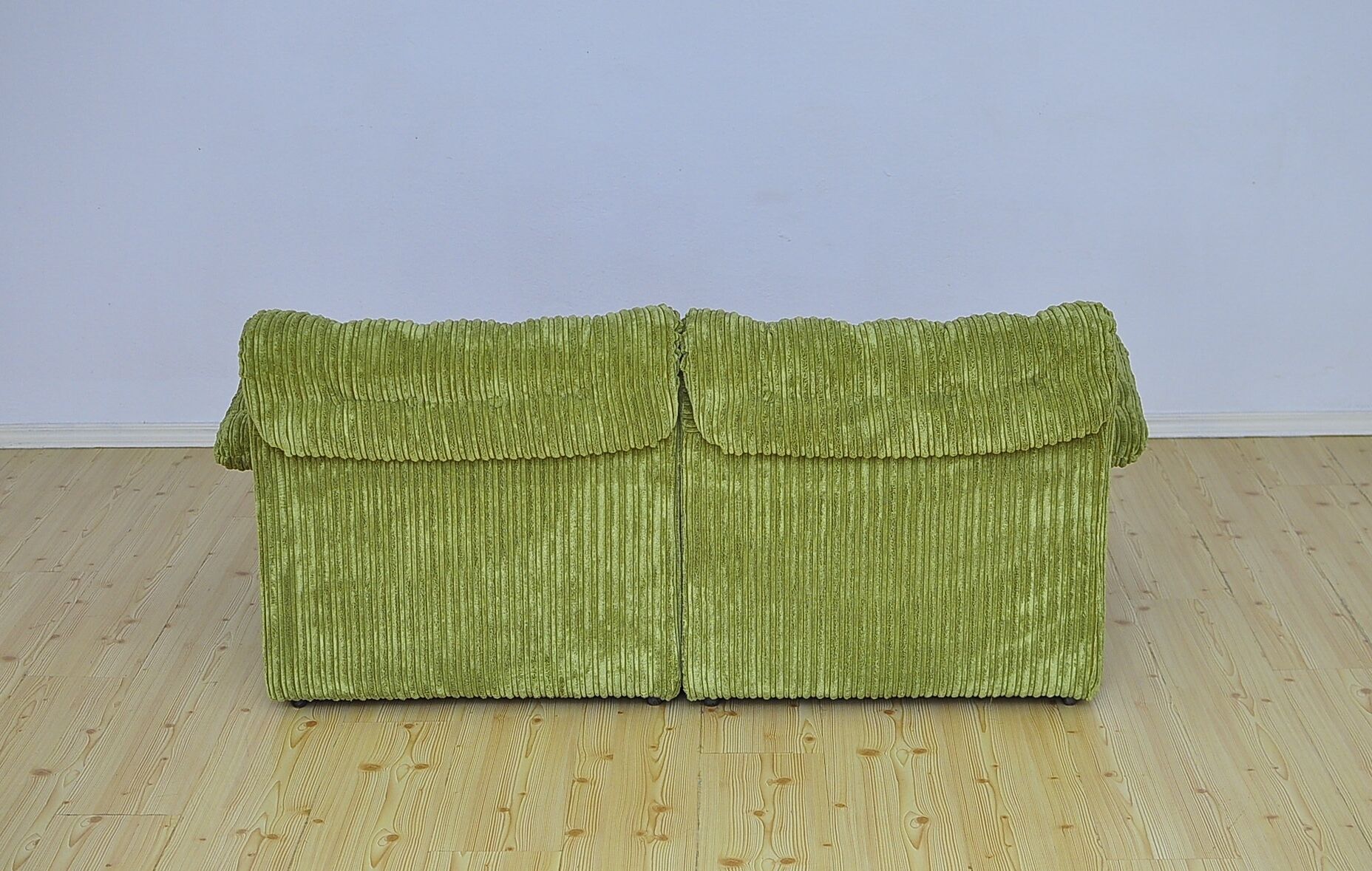 Mid-century two-seater modular sofa from the 1970s.