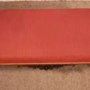 banquette en acajou du 19° siècle - Angleterre