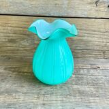 Vase en verre soufflé