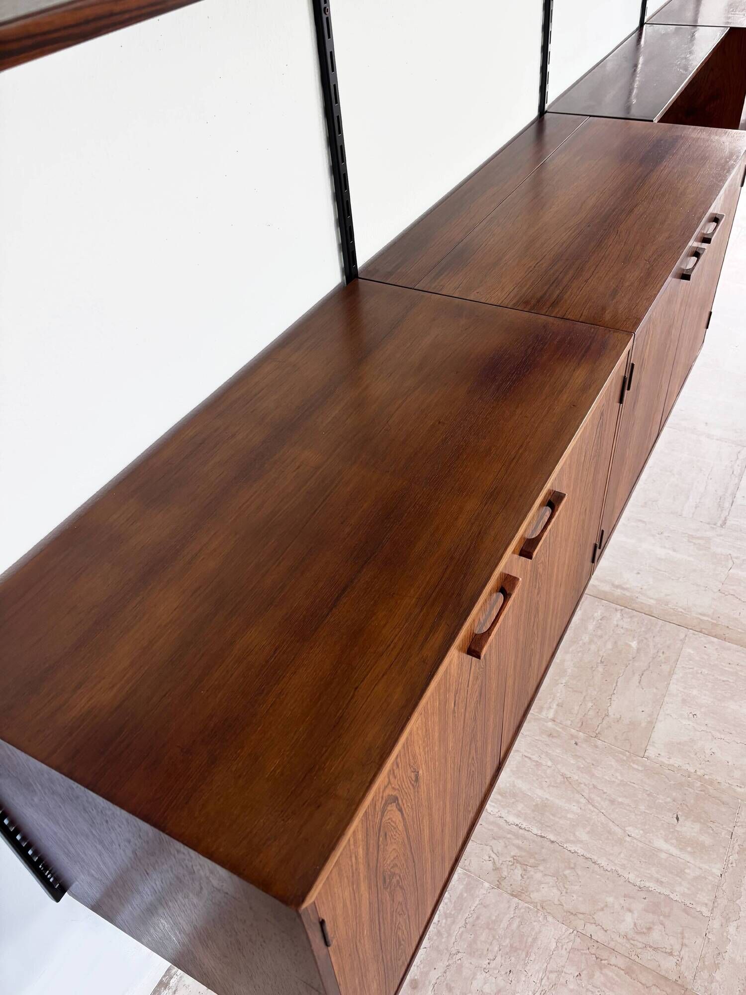 Kai Kristiansen Scandinavian shelving system, Denmark 1960s