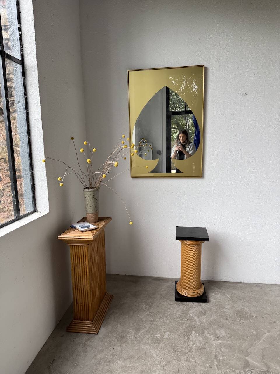 "Spike" mirror, 1970s design