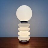 Space age glass table lamp from the mid-century by Carlo Nason for JBS, 1960s.