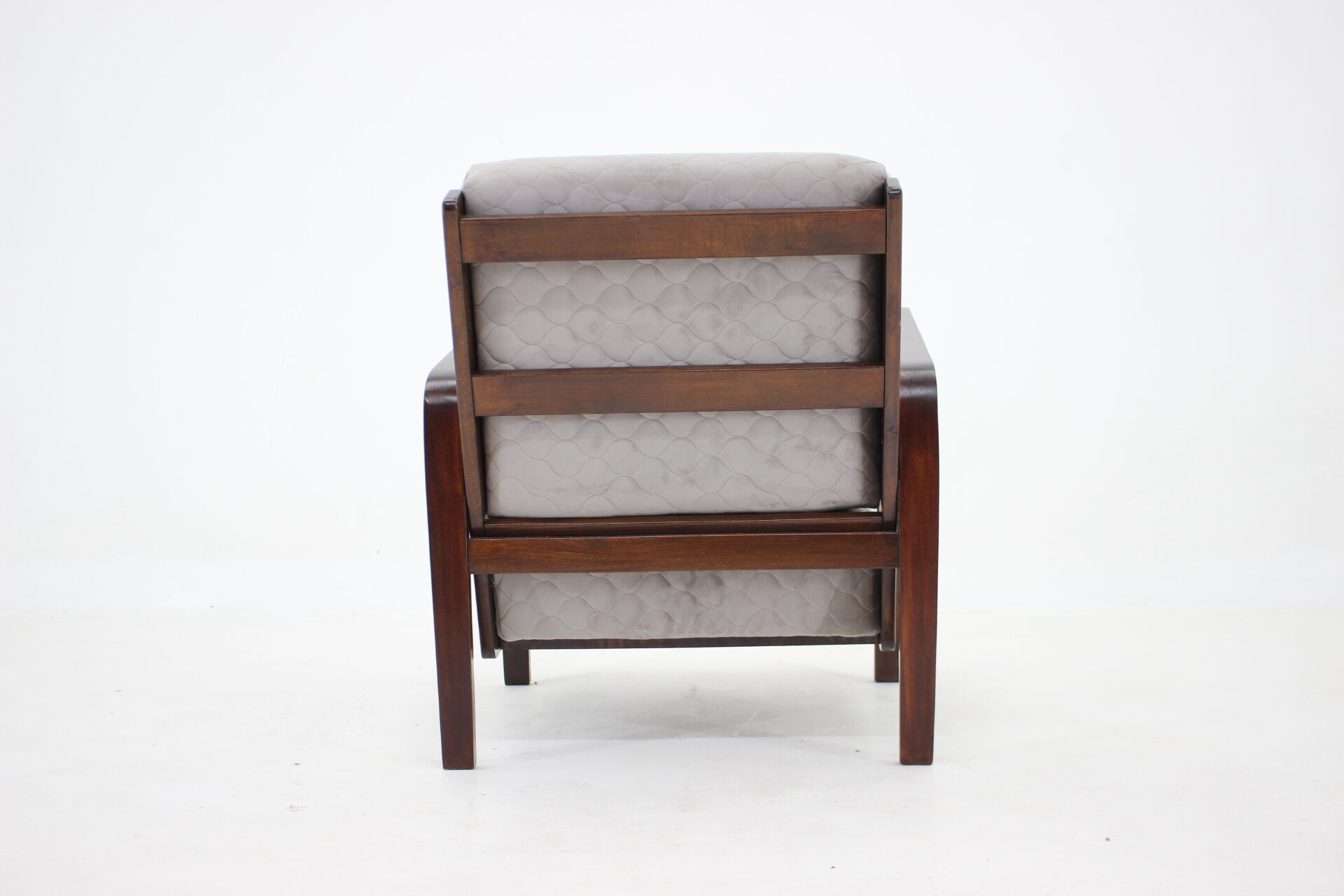 1940s Art Deco Armchair, Czechoslovakia