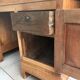 Bureau en bois vintage années 1960