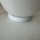 Vintage egg table lamp white glass Domec style egg