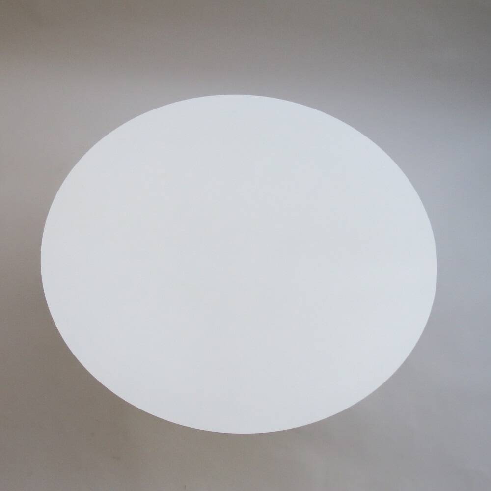 1960s White Tulip Coffee Table by Maurice Burke for Arkana 75