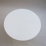 1960s White Tulip Coffee Table by Maurice Burke for Arkana 75