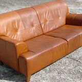 Leather sofa, 70