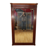 Large Louis XVI Style Mahogany Mirror