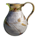 Decorative decanter in solid enamelled brass
