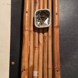 Bamboo towel rack