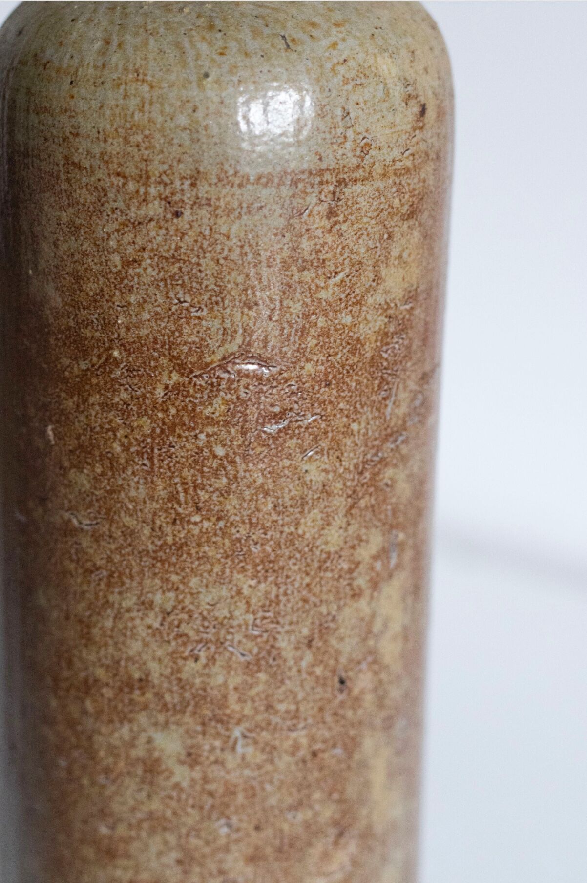 Old stoneware bottle