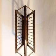 Vintage magazine holder, italy 1960