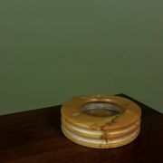 Cendrier vide-poche en pierre naturel onyx vintage