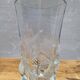 Vase floral feuillagé "Prévert" verre France