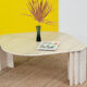 Table basse en marbre vintage – 126 cm
