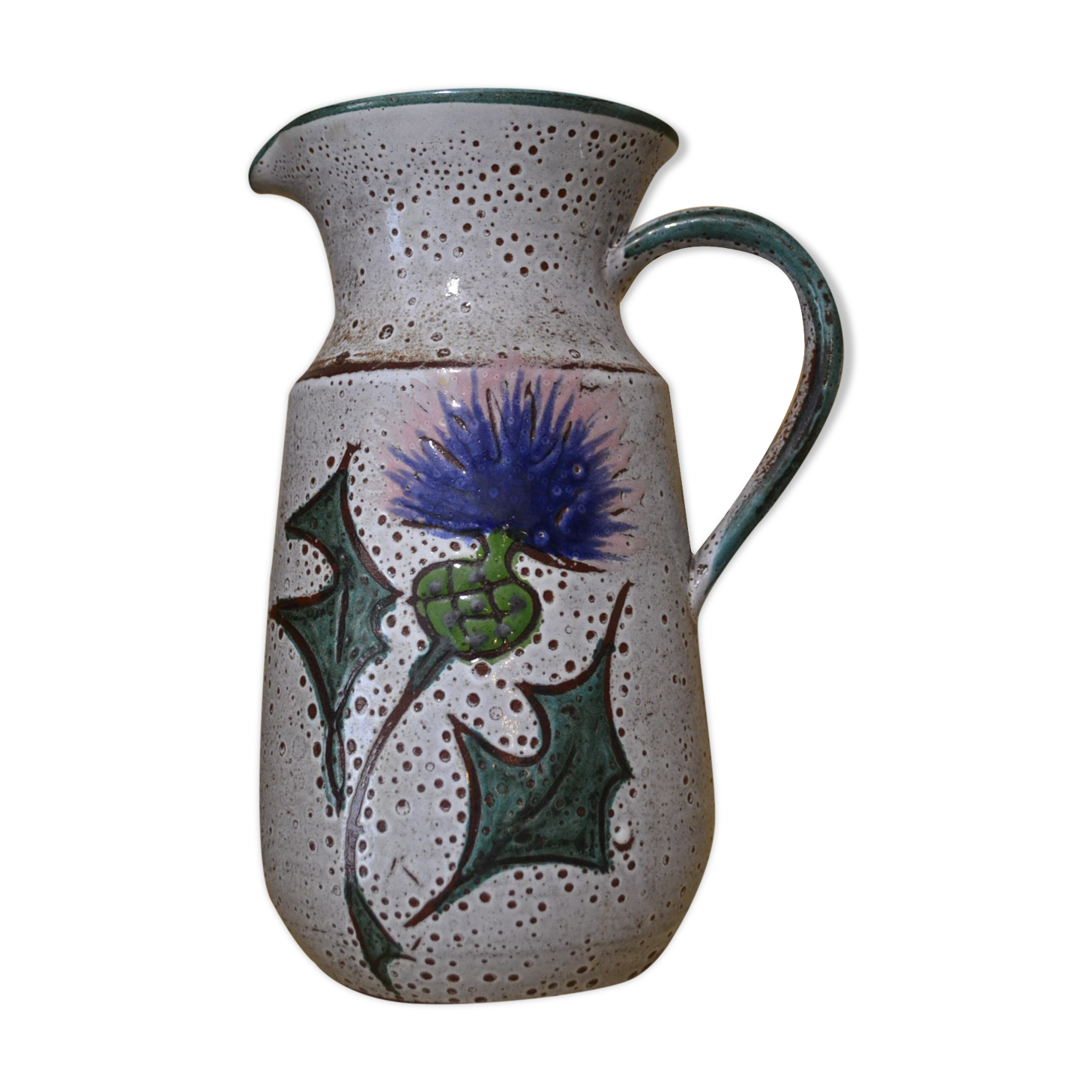 Thistle pitcher Valauris