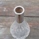Carafe Crystal carved geometric money minerve and Saint Louis