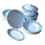 Lunéville earthenware service, Rouennais series