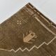 5x13 Tapis Couloir Anatolien Vintage, Tapis Turc Brun Taupe, 159x385 Cm