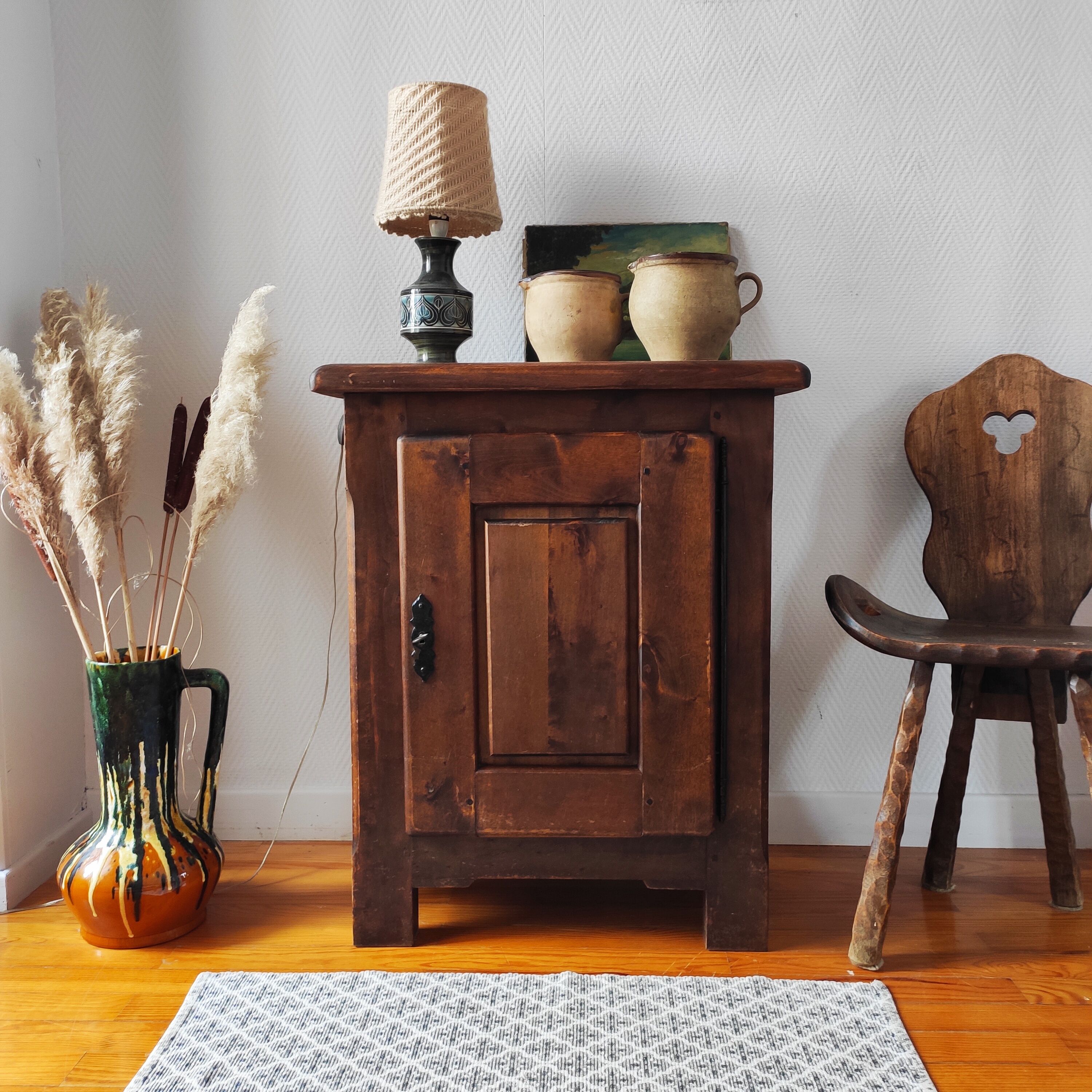 Brutalist jam buffet in solid wood