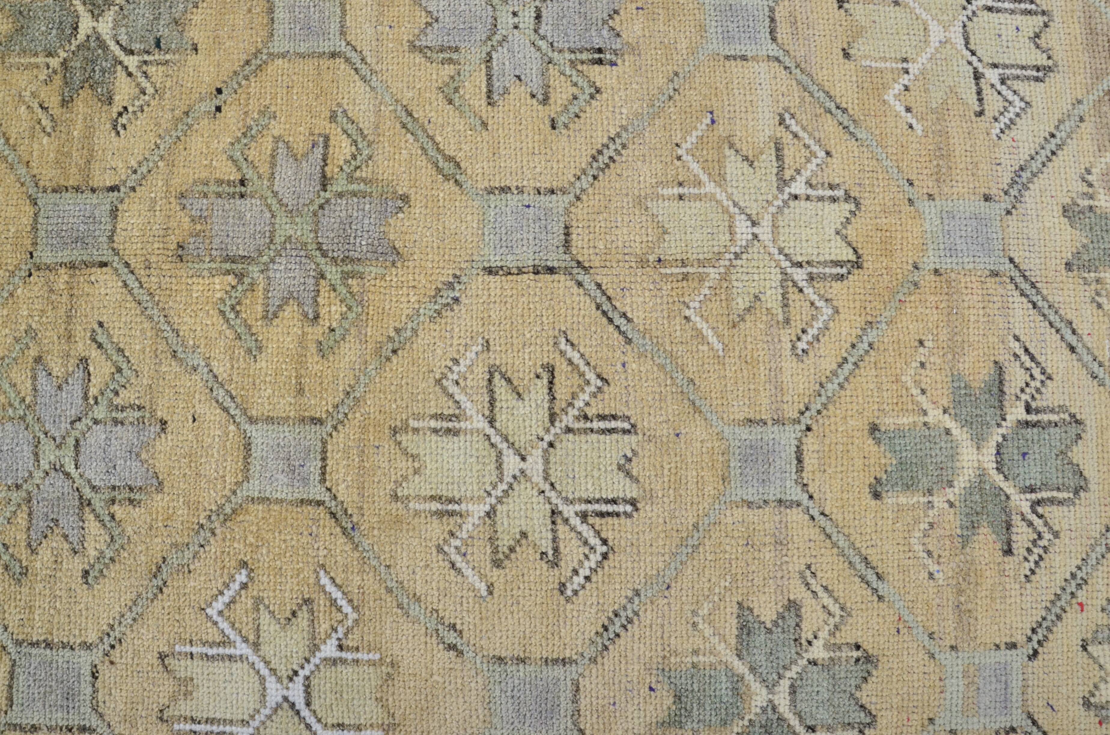 Oushak Turkish Vintage Rug sku 3297