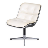 Charles Pollock leather armchair