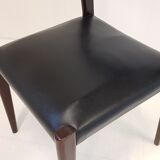 Suite of 6 Scandinavian chairs 1960