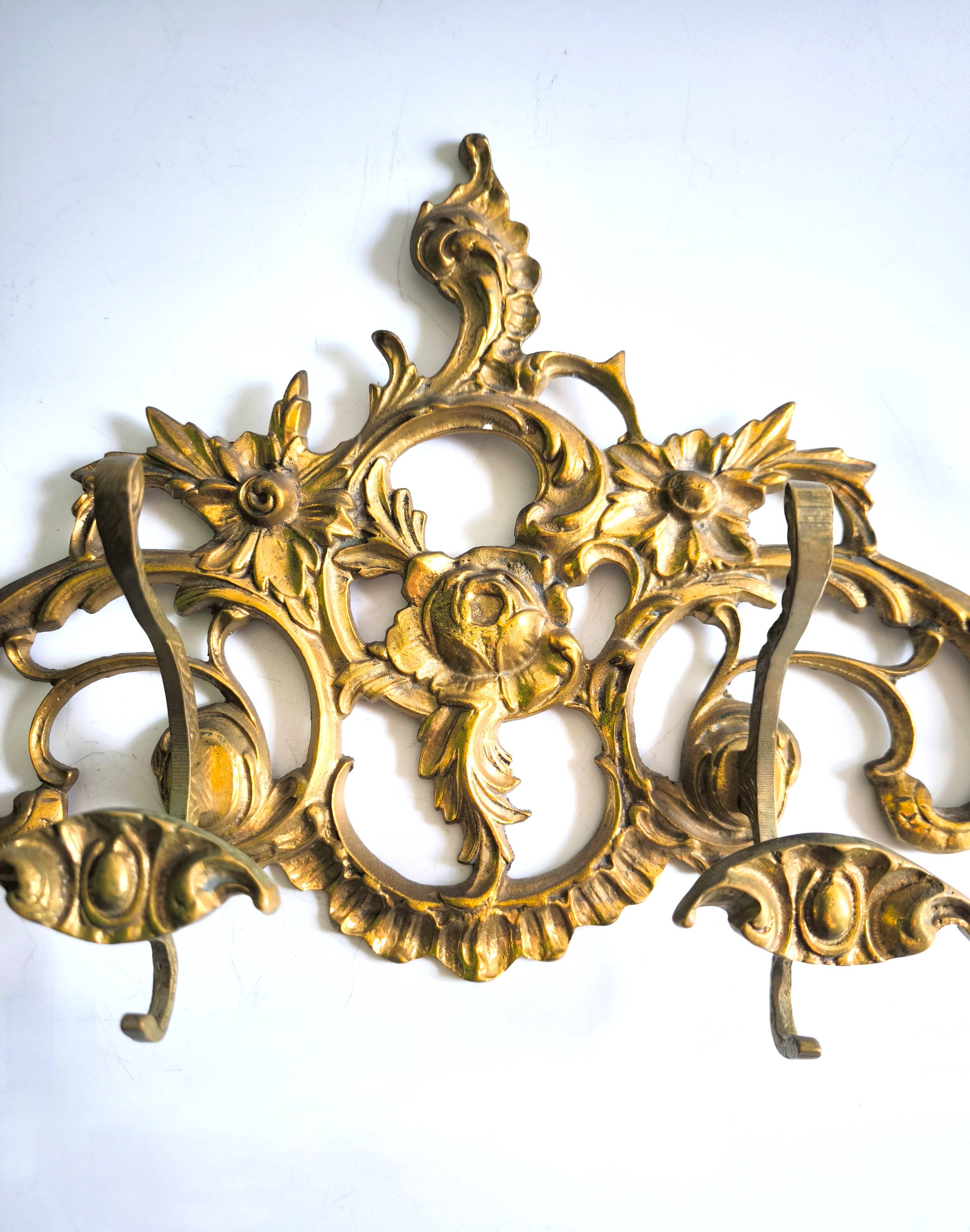 Bronze coat rack in Imperial style from the 1950s.