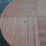 Vintage rattan lounge table