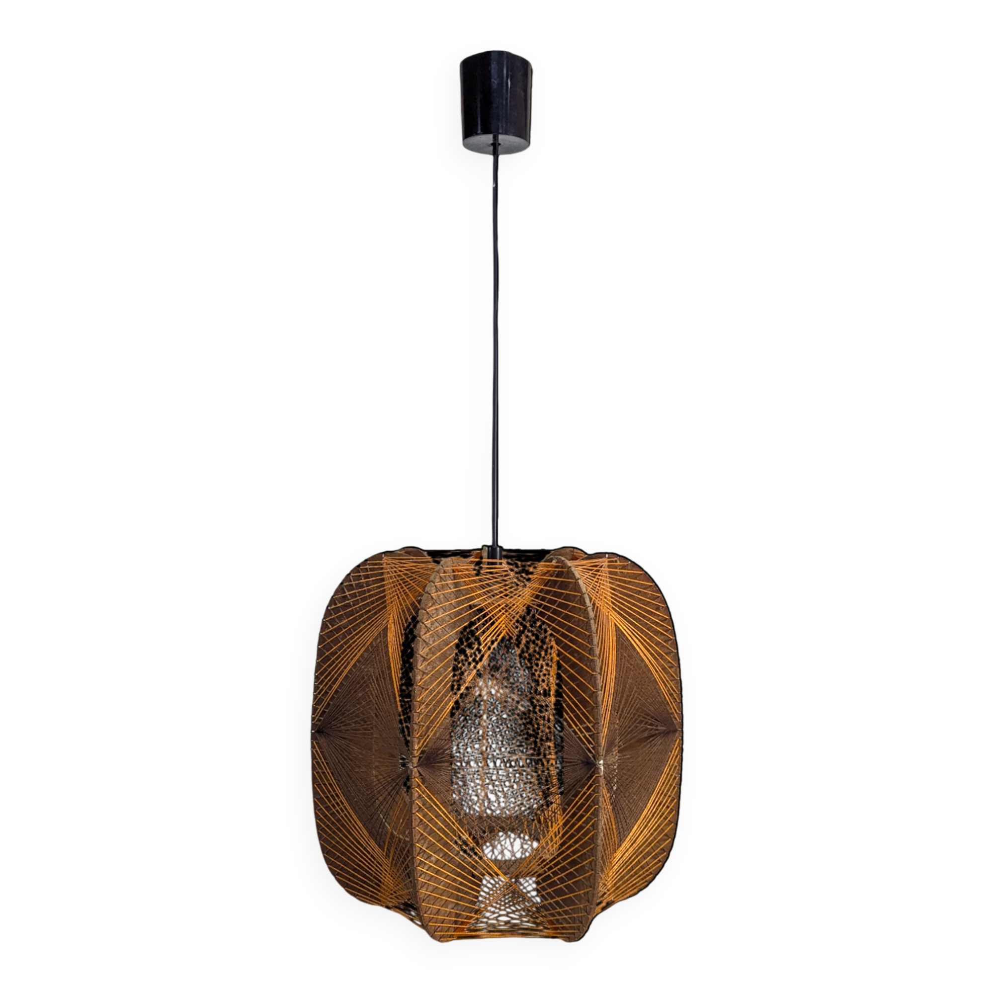 Suspension scandinave tissée