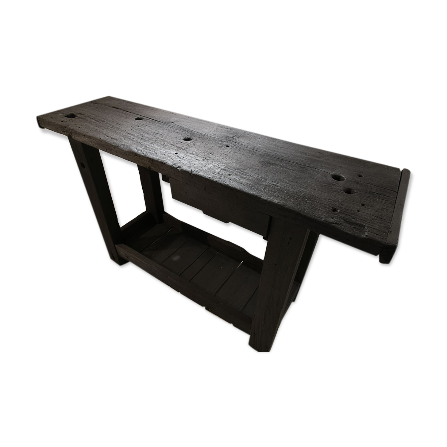 Console - Shou-Sugi-Ban