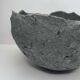 Ontake - artisanal pot in mineral cement - Wabi-Sabi style