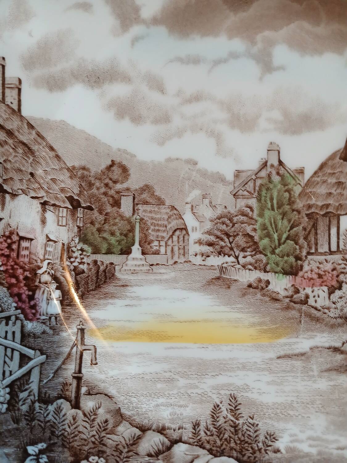 Antique Johnson Bros Dinner Plate