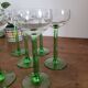 Lot de 6 verres à pied vin blanc d'Alsace